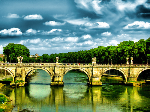 tevere river rome